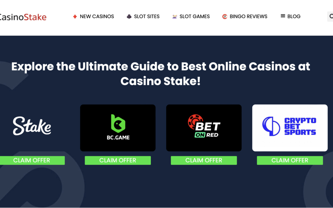 Online Casino Stake Affiliate Website Is Launched