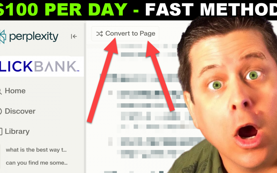 Exactly How To Make Money With Perplexity Pages And Clickbank