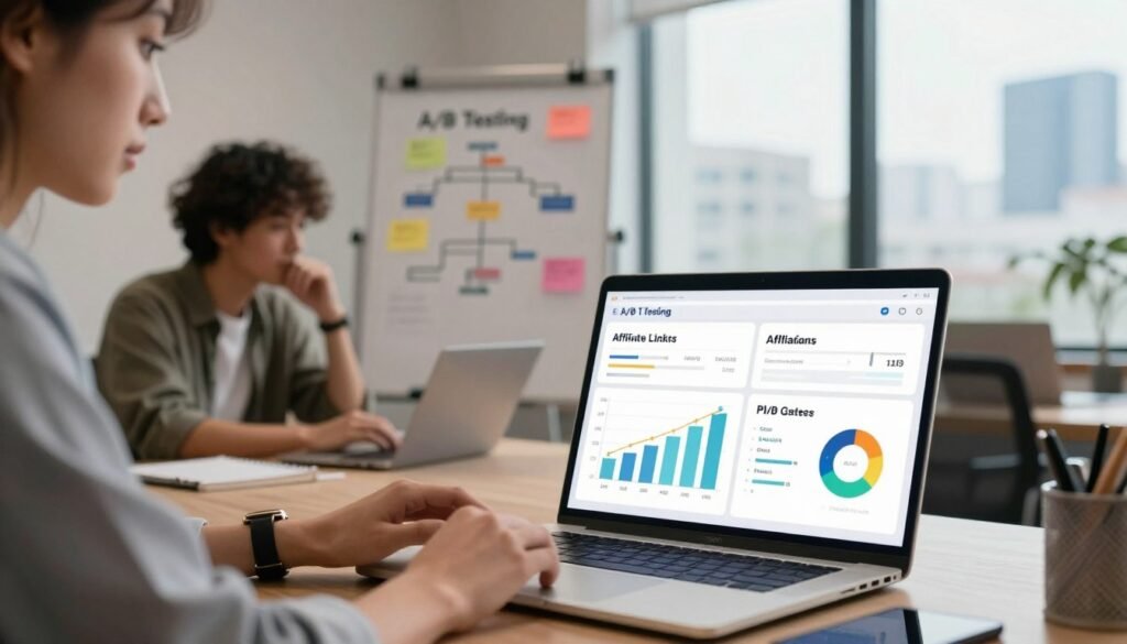 A/B testing affiliate links A/B testing affiliate links