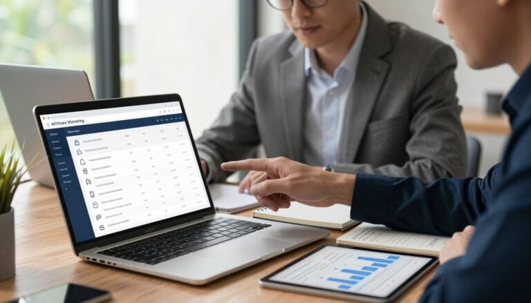 Affiliate Marketing Comparison Template