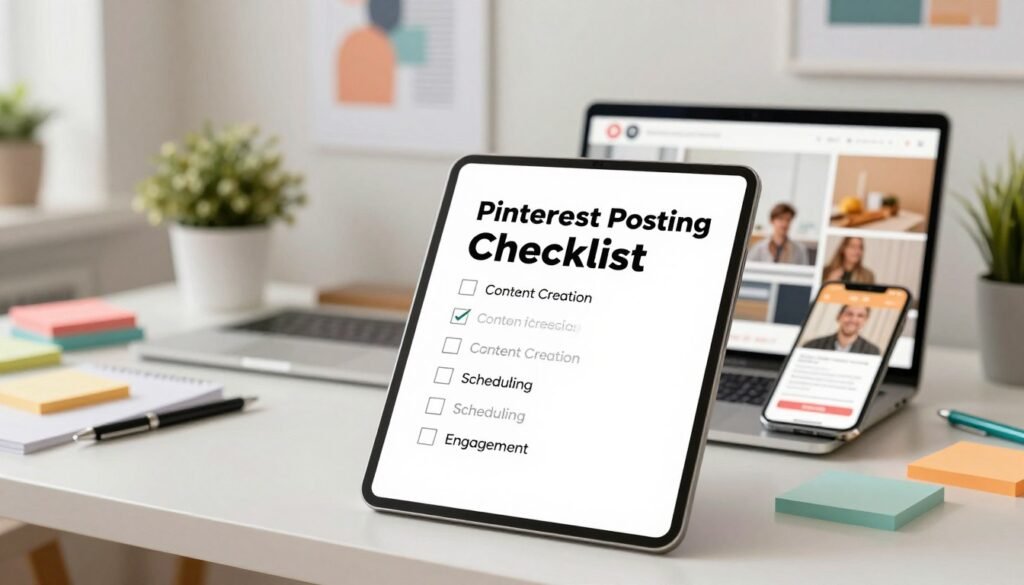 Pinterest Posting Checklist Template