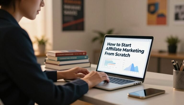 how to start affiliate marketing from scratch