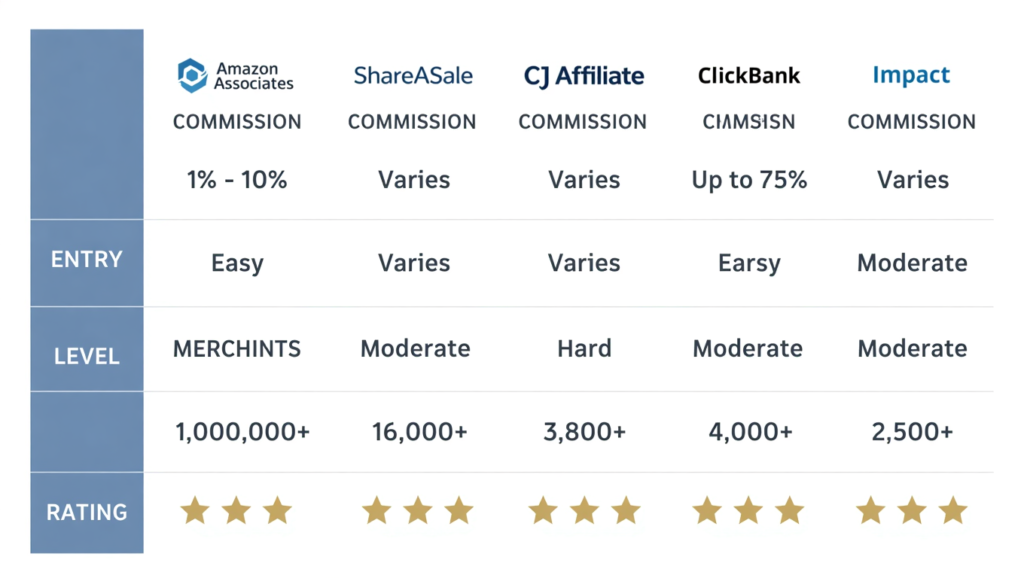 beginner affiliate networks explained