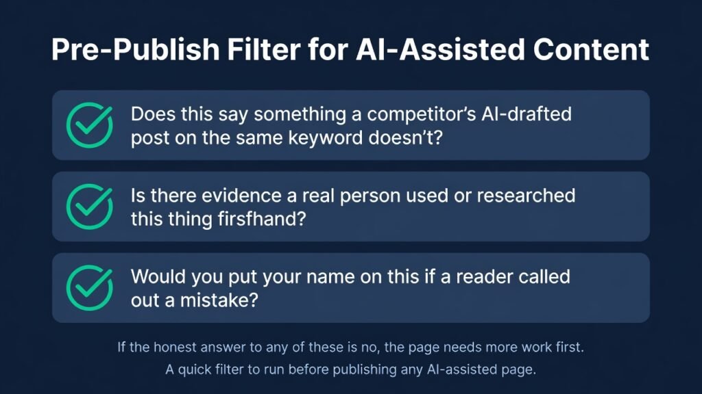 AI content