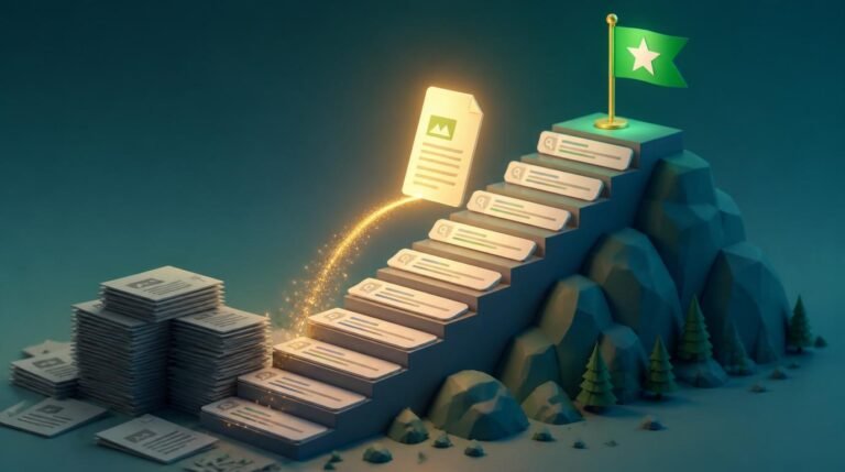 how many articles before affiliate site ranks